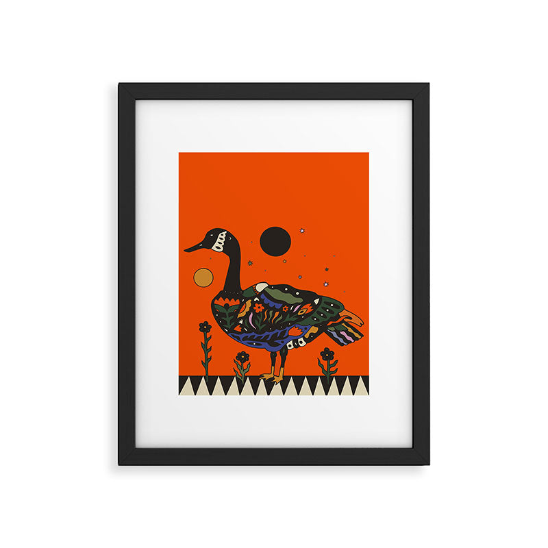 Goose Framed Art Print Gallery Image 5