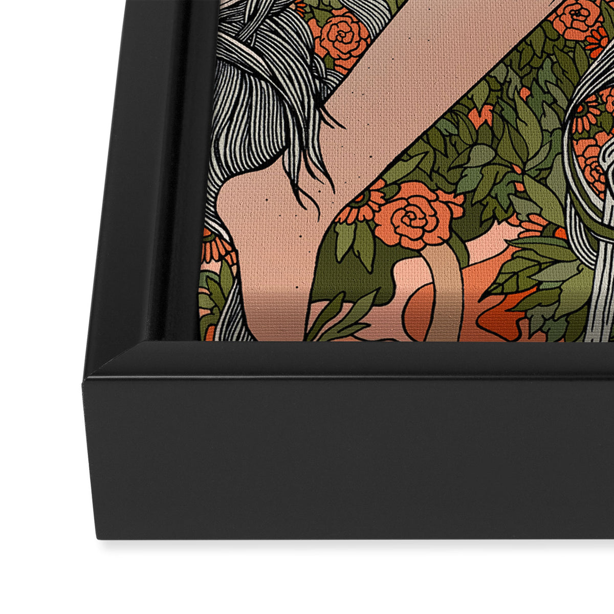 Joy Vulnerability Framed Canvas Print Gallery Image 3