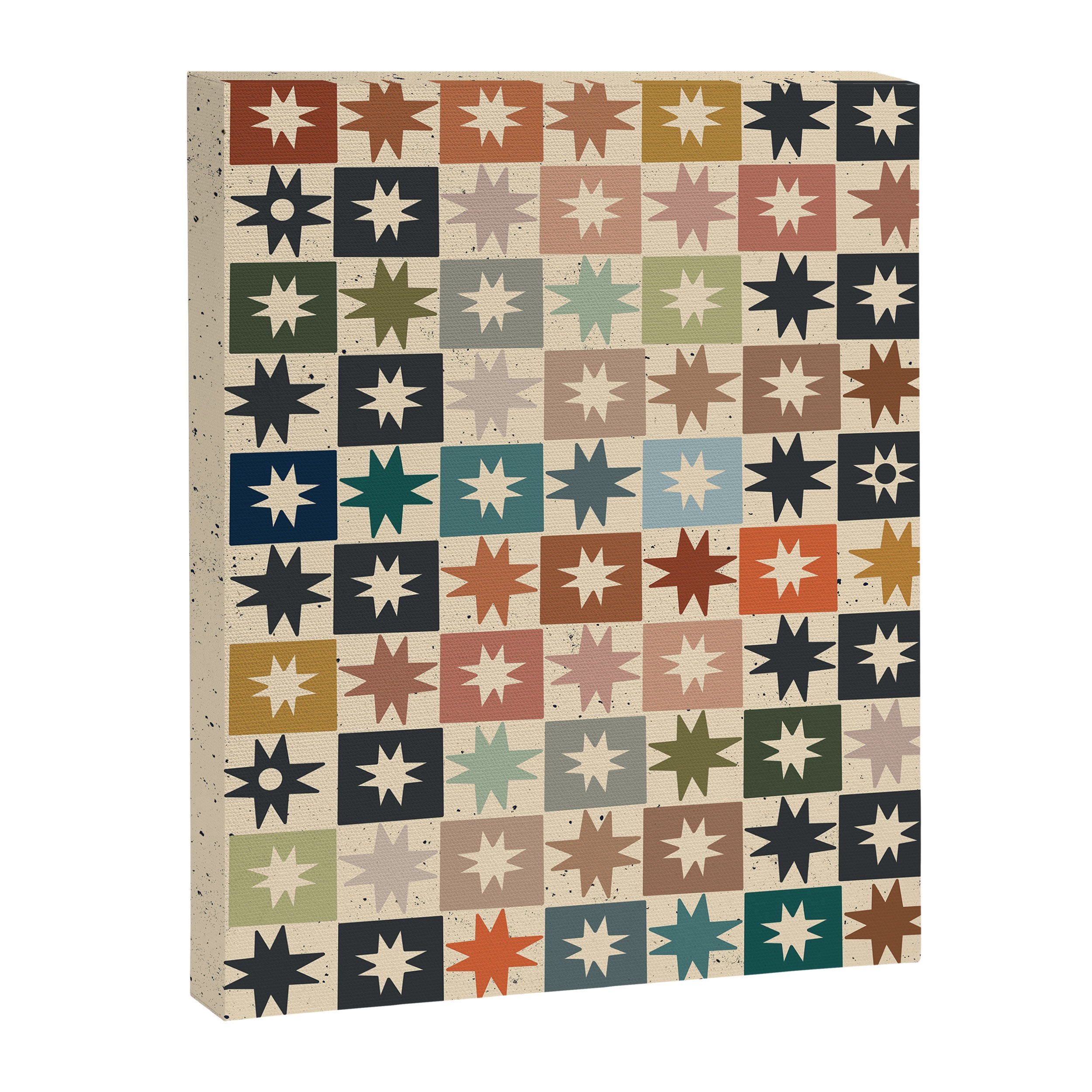 Kaleidoscope Star PTRN Canvas Print Gallery Image 6