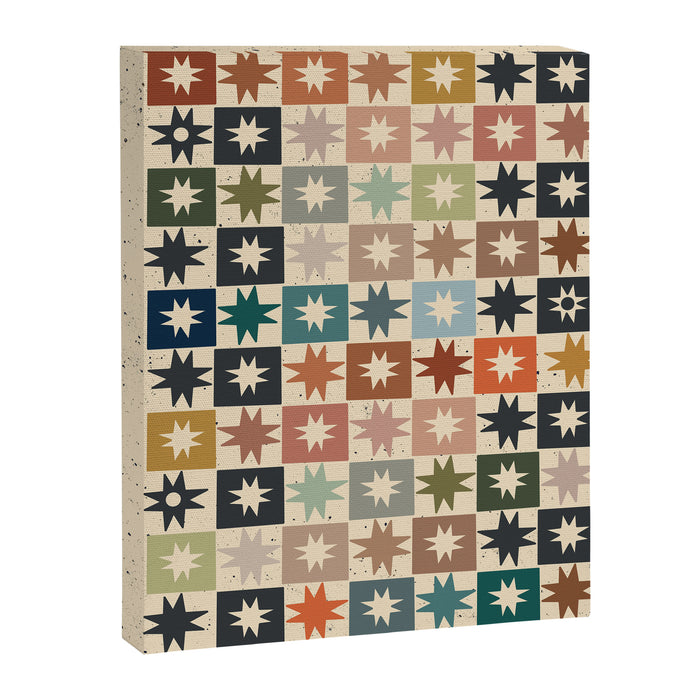 Kaleidoscope Star PTRN Canvas Print Gallery Image 1