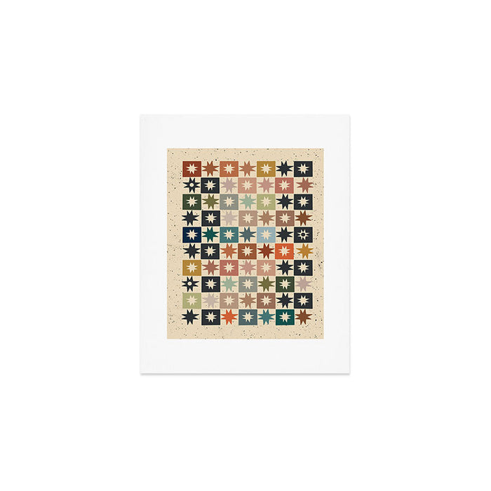 Kaleidoscope Star PTRN Art Print Gallery Image 1