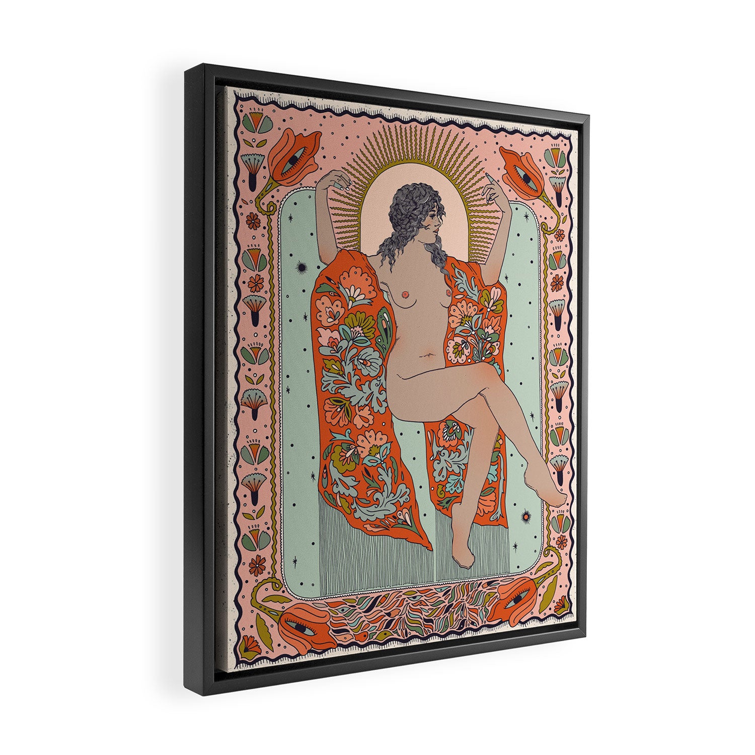Kindred Spirit  Framed Canvas Print Gallery Image 2