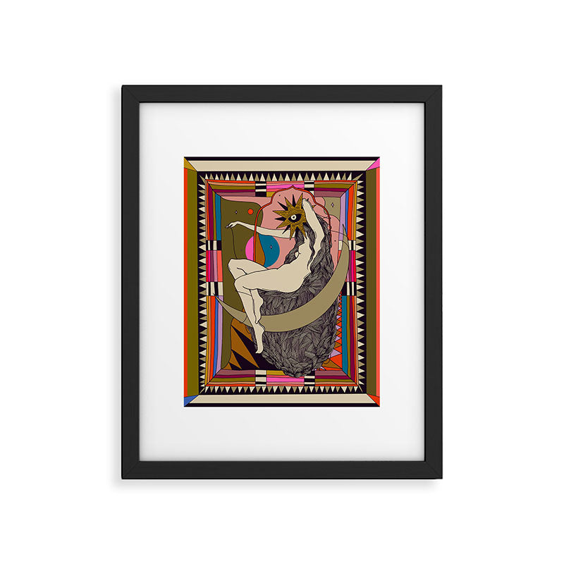 Lasso the Moon Framed Art Print Gallery Image 5
