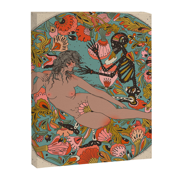 Laying on a Memory Canvas Print Gallery Image 1