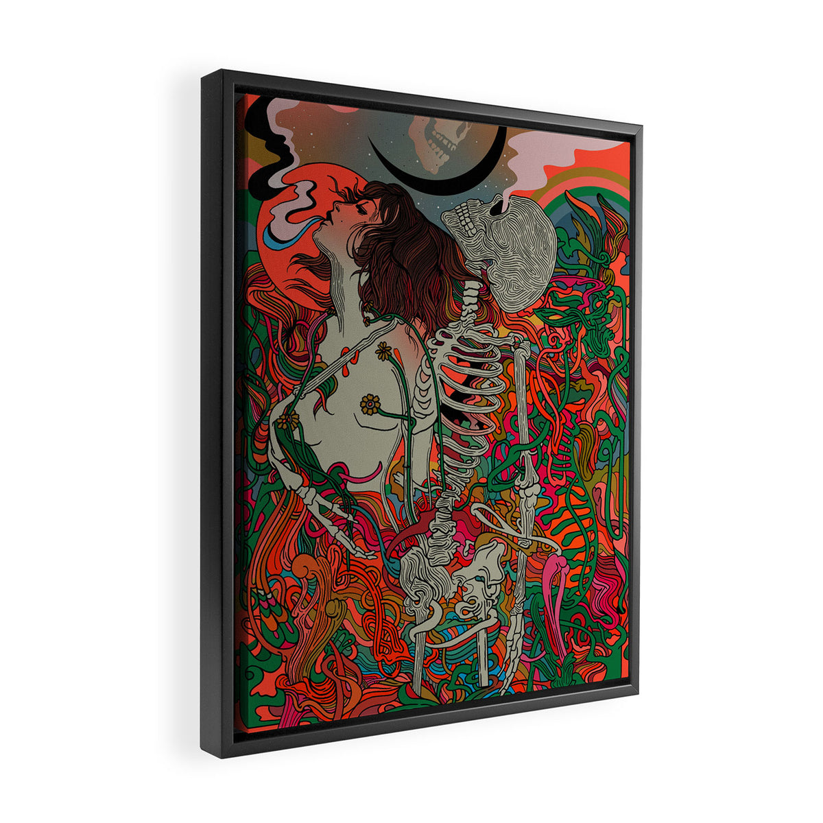 Love is Blind Framed Canvas Print Gallery Image 2
