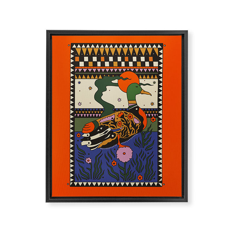 Mallard Framed Canvas Print Gallery Image 6