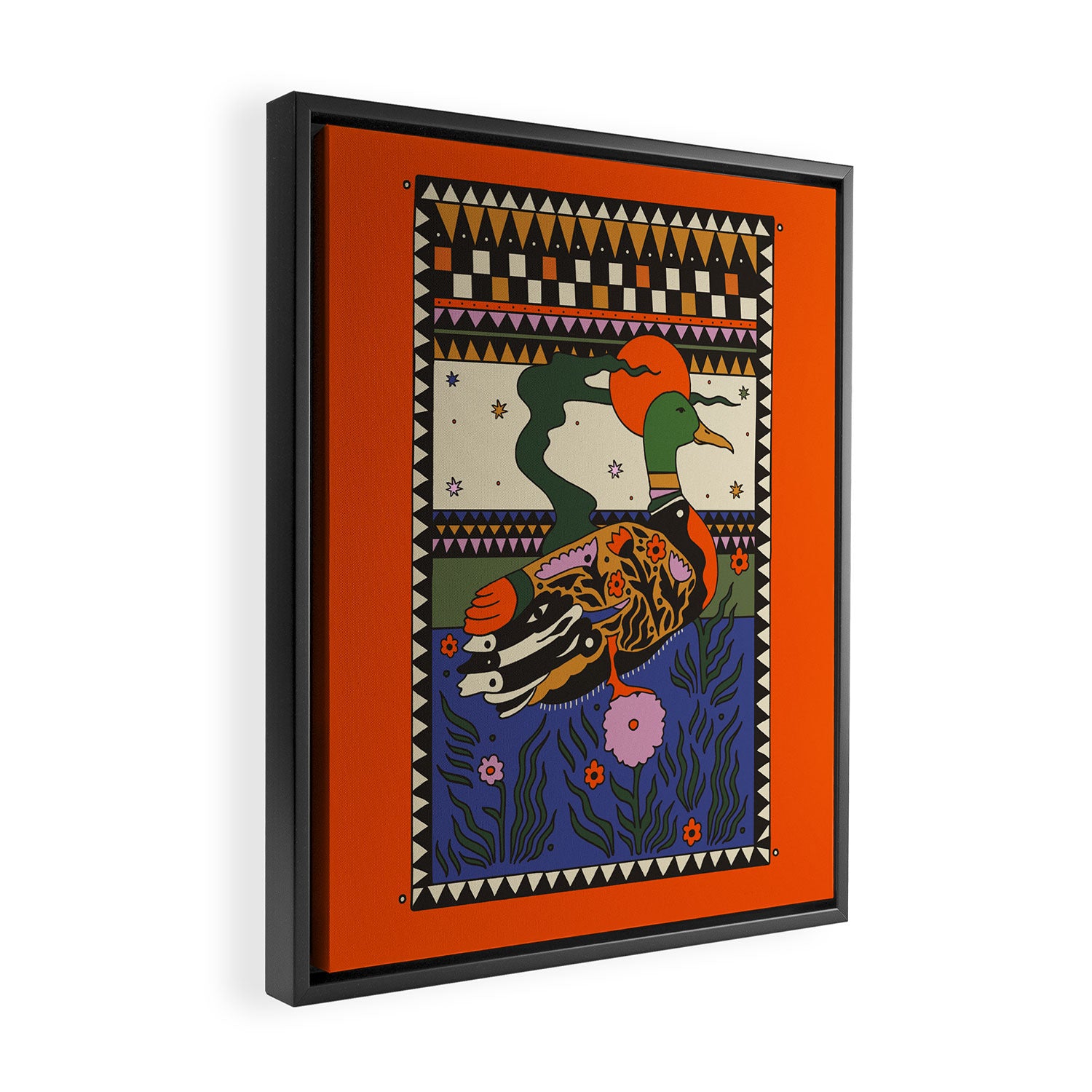 Mallard Framed Canvas Print Gallery Image 2