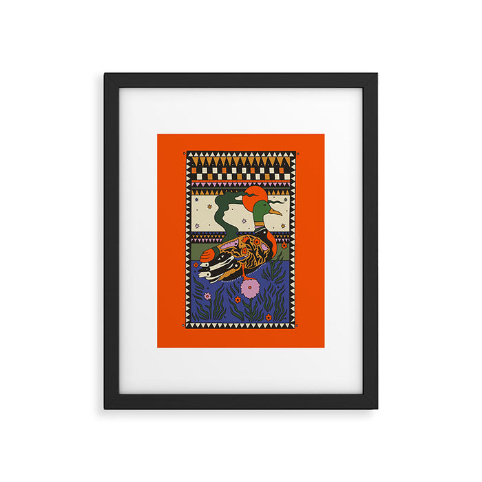 Mallard Framed Art Print Gallery Image 1