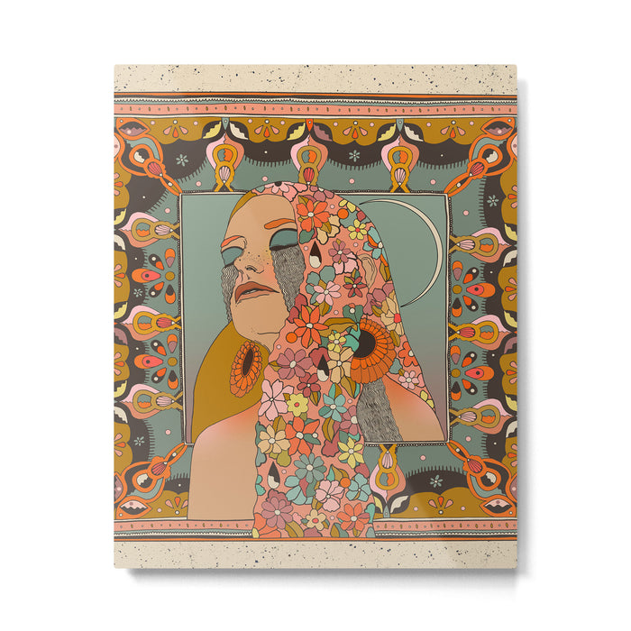 Mascara  Metal Print Gallery Image 1