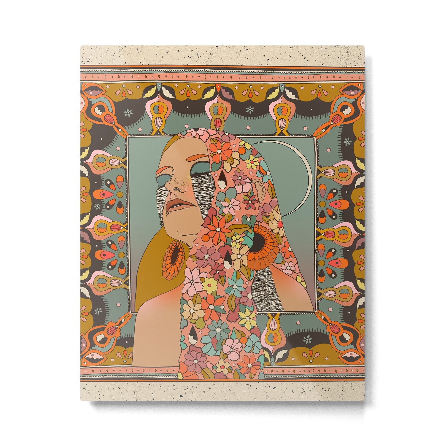Mascara  Metal Print Gallery Image 6