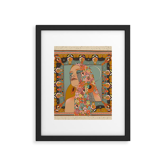 Mascara  Framed Art Print Gallery Image 1