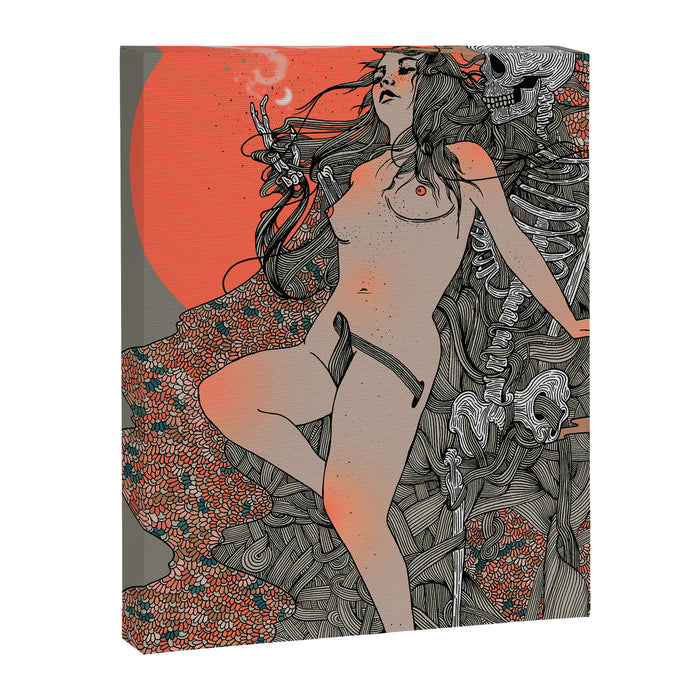 Mirrors & Smoke Canvas Print Gallery Image 1
