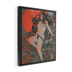 Mirrors & Smoke Framed Canvas Print Gallery Image 2