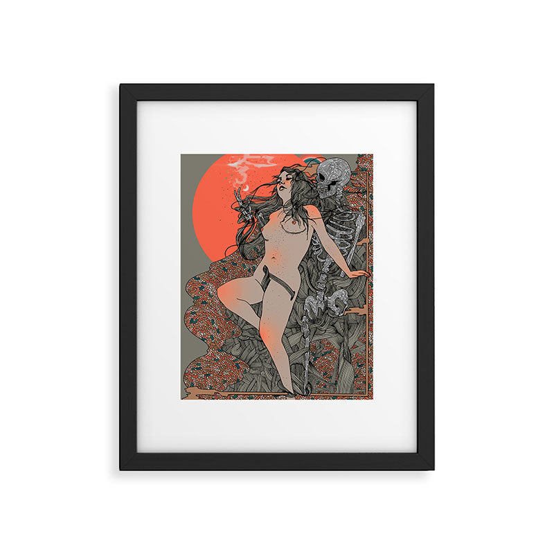 Mirrors & Smoke Framed Art Print Gallery Image 5