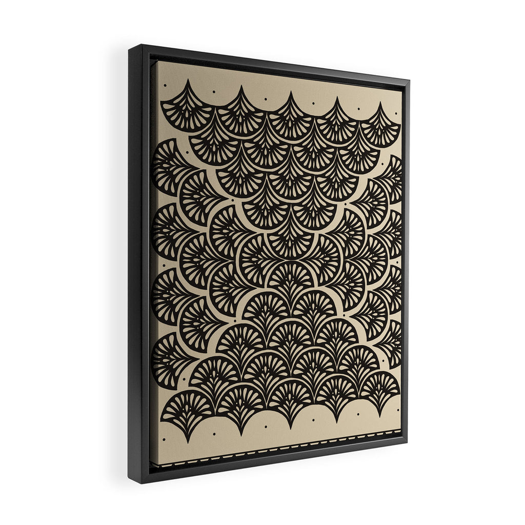 Nouv Framed Canvas Print Gallery Image 2