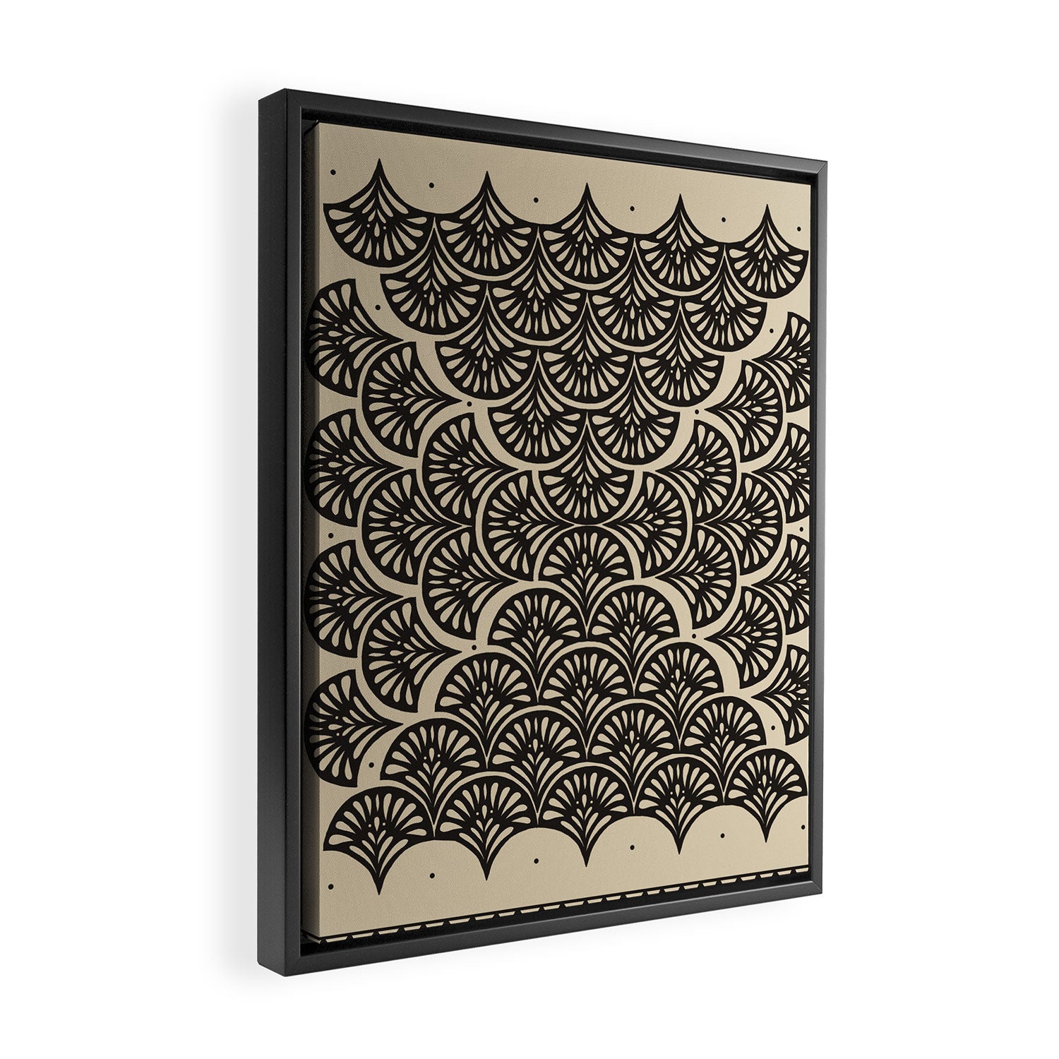 Nouv Framed Canvas Print Gallery Image 2