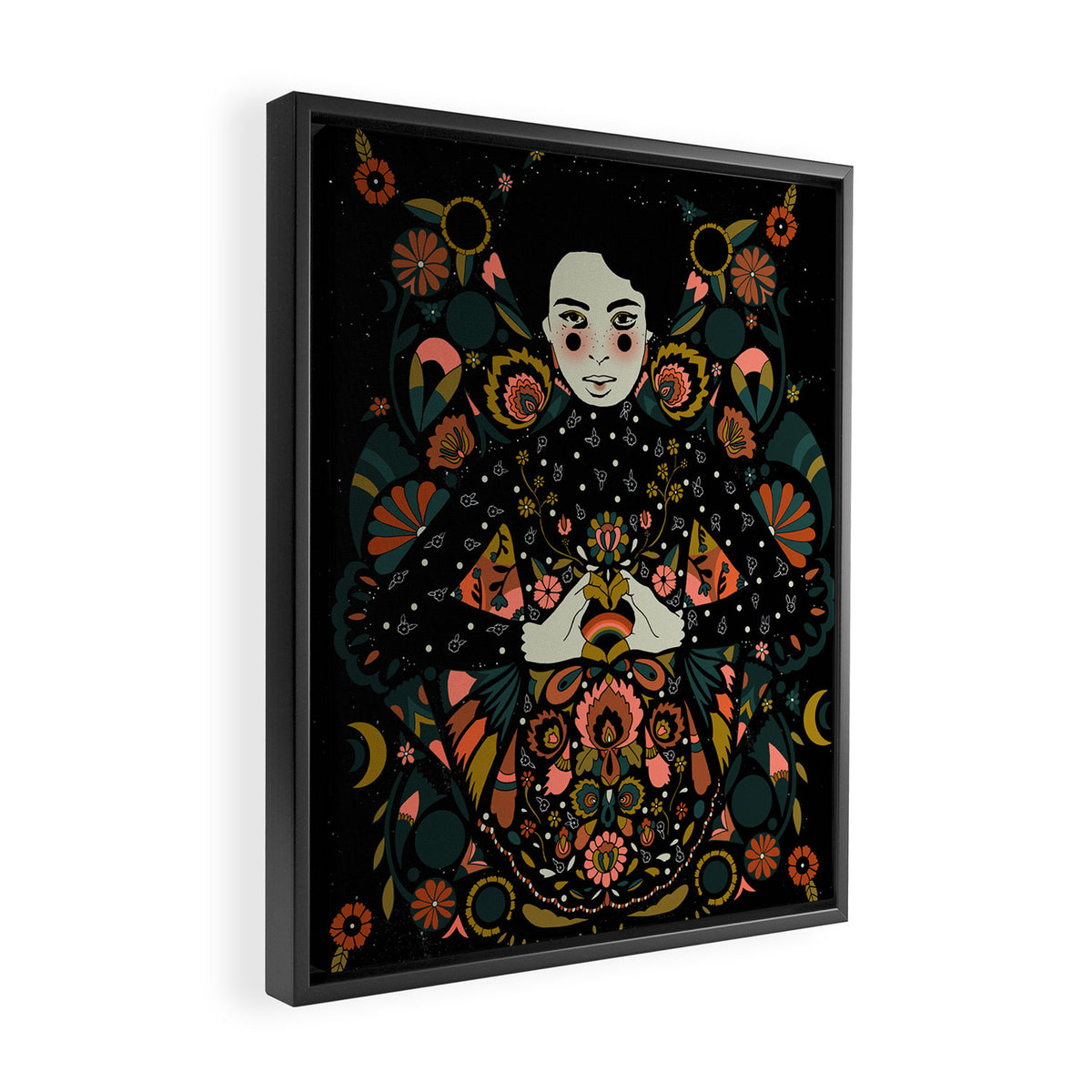 Nurture Framed Canvas Print Gallery Image 2