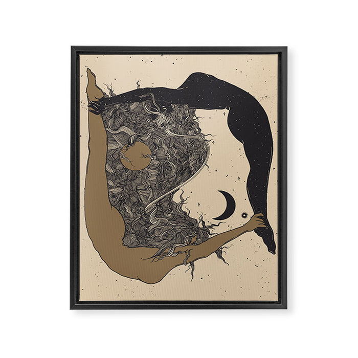 Origin  Framed Canvas Print Gallery Image 1