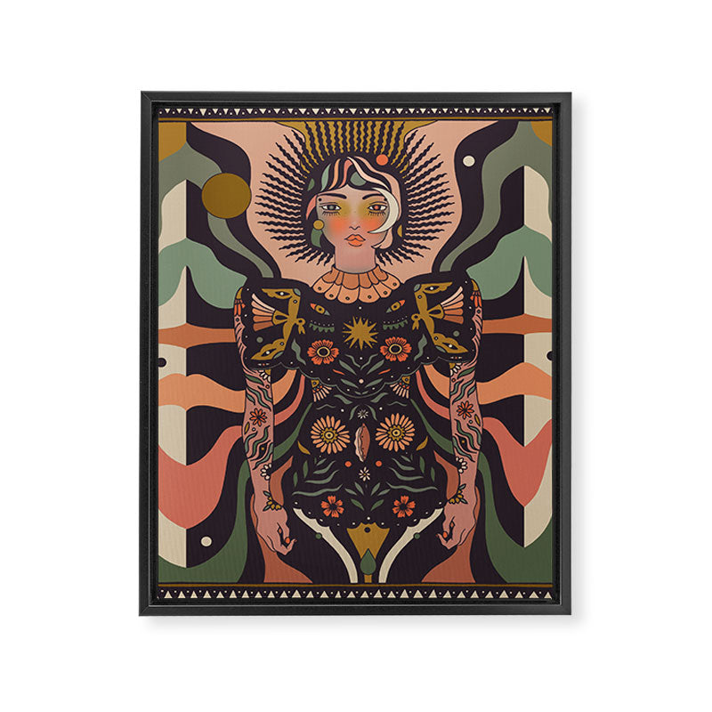 Oyster  Framed Canvas Print Gallery Image 8