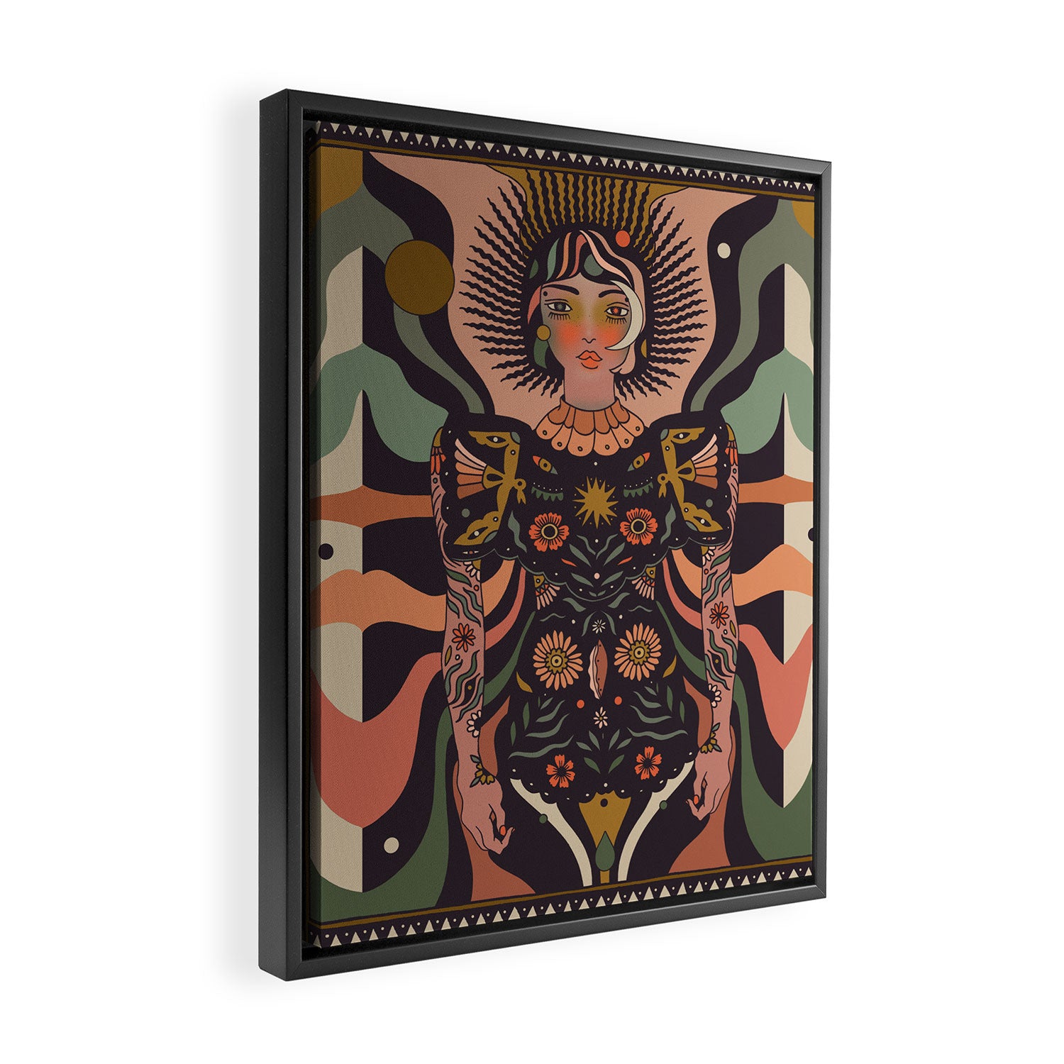Oyster  Framed Canvas Print Gallery Image 2
