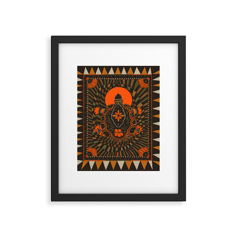 Painted Turtle Framed Art Print Gallery Image 5