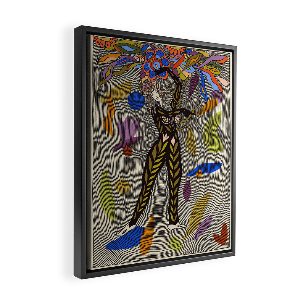 Prune for Growth Framed Canvas Print Gallery Image 2