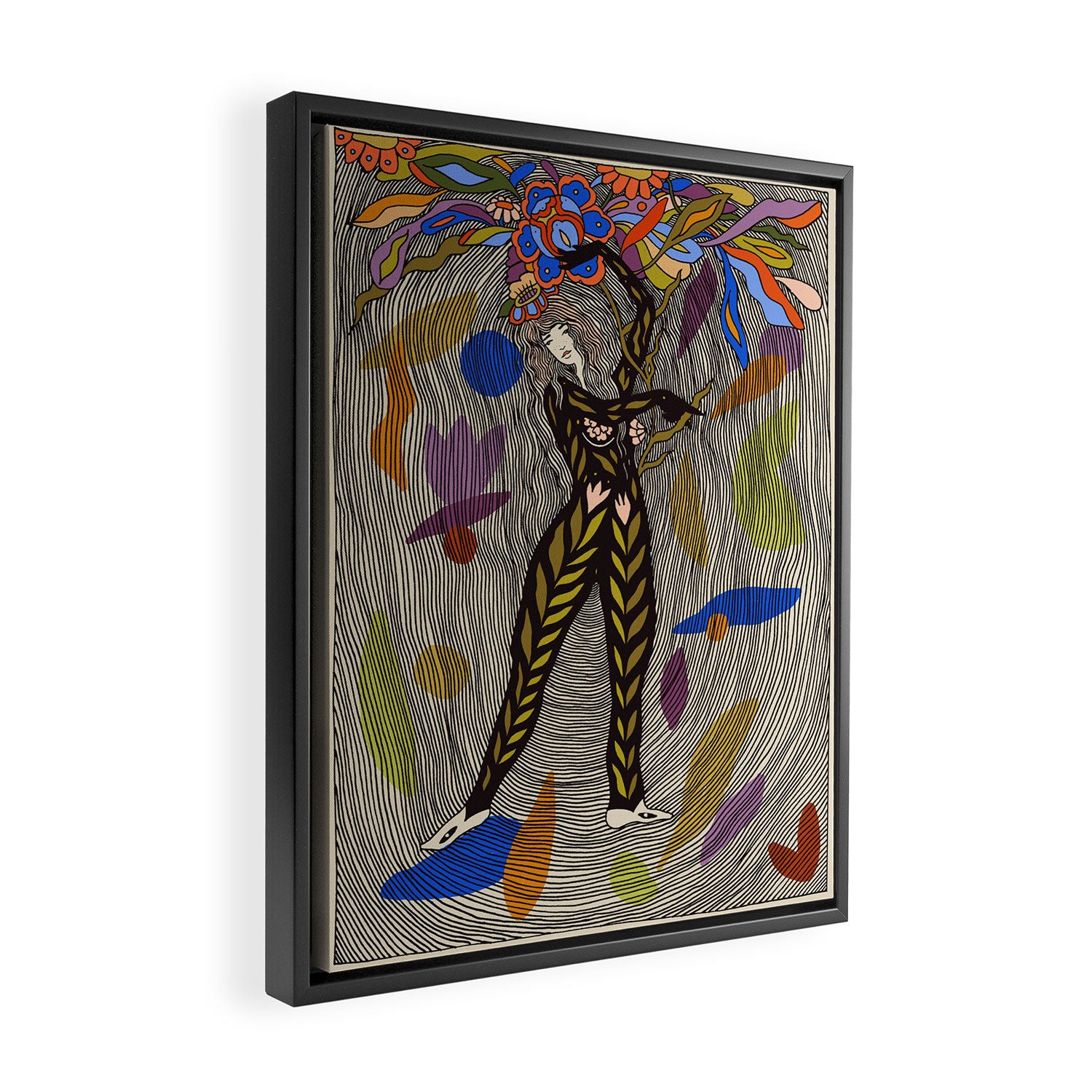 Prune for Growth Framed Canvas Print Gallery Image 2