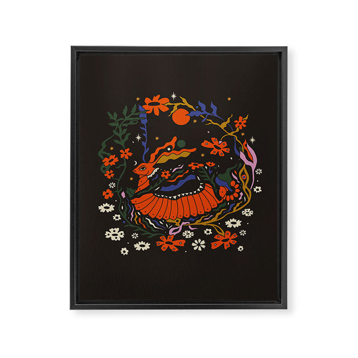 Rabbit, Rabbit Framed Canvas Print Gallery Image 1
