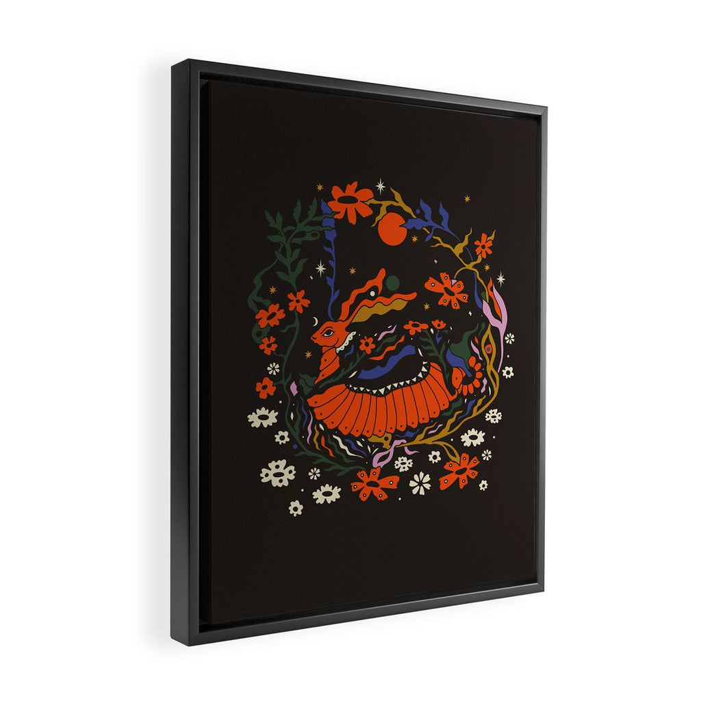 Rabbit, Rabbit Framed Canvas Print Gallery Image 2