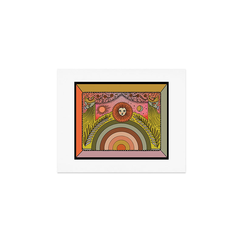Rainbow In The Fernbed II Art Print Gallery Image 1