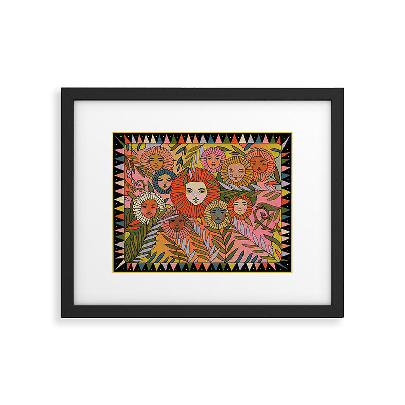 Rainbow In The Fernbed Framed Art Print Gallery Image 5