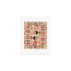 Retro Fruits Art Print Gallery Image 1