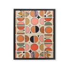 Retro Fruits Framed Canvas Print Gallery Image 6
