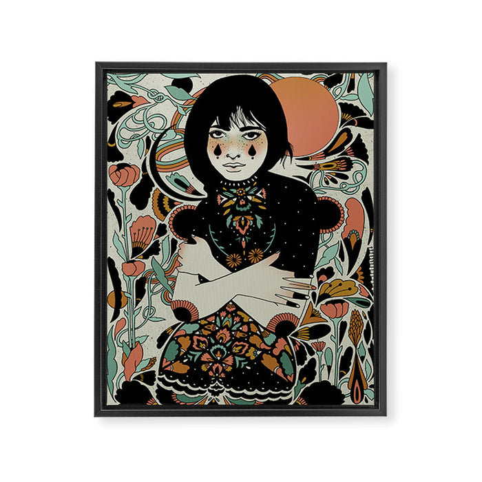 Songbird Framed Canvas Print Gallery Image 1