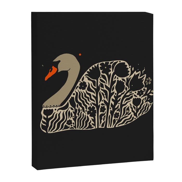 Swan Canvas Print Gallery Image 1