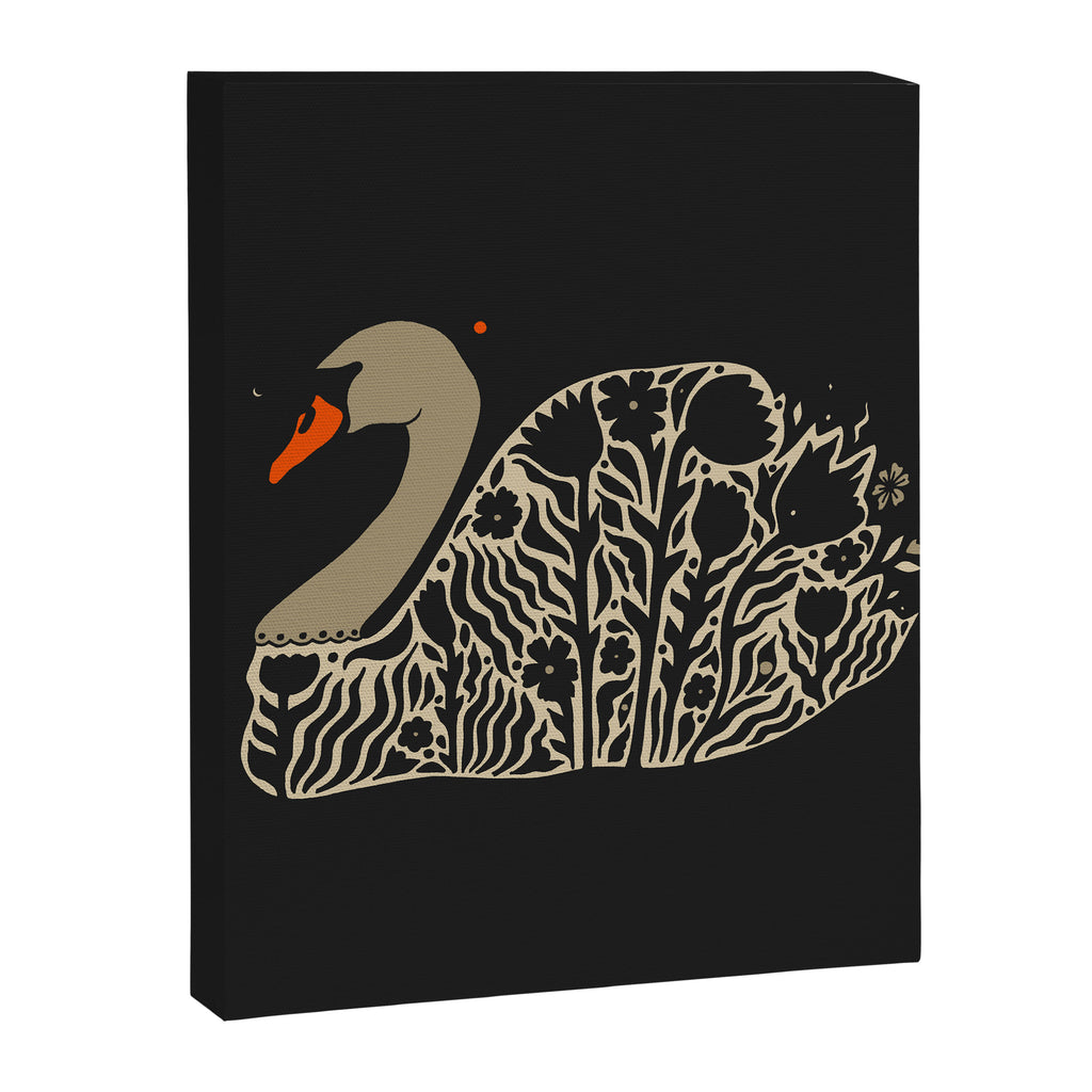 Swan Canvas Print Gallery Image 6