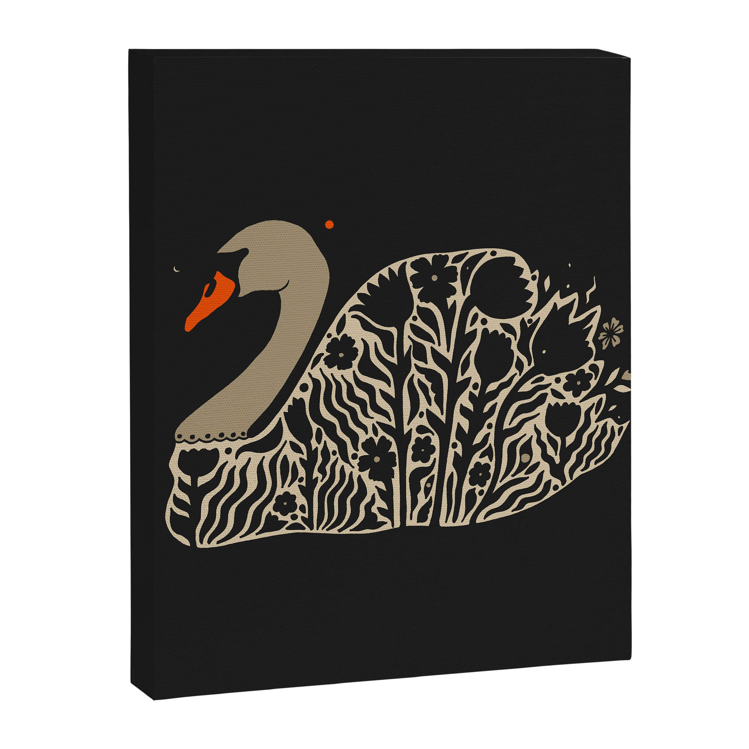 Swan Canvas Print Gallery Image 6