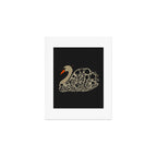 Swan Art Print Gallery Image 1