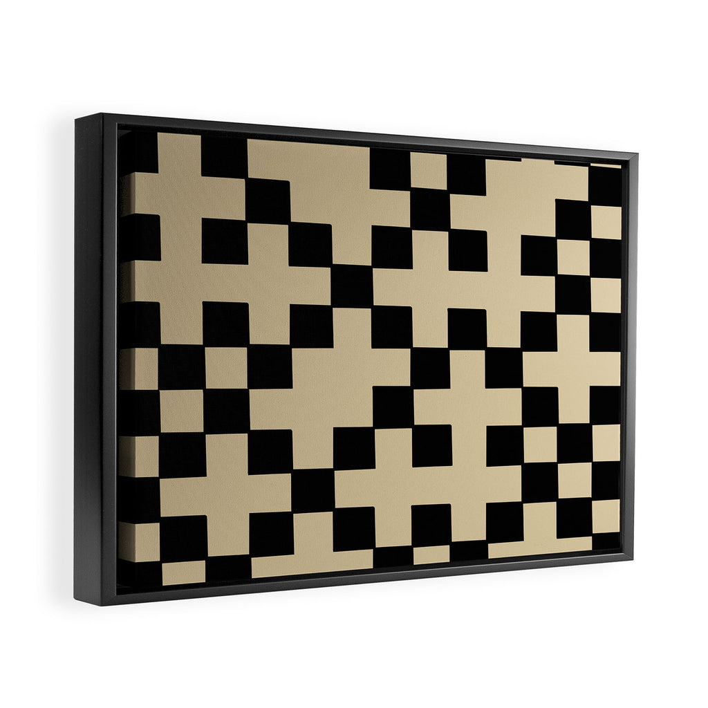 Swiss Cross Remix Framed Canvas Print Gallery Image 2