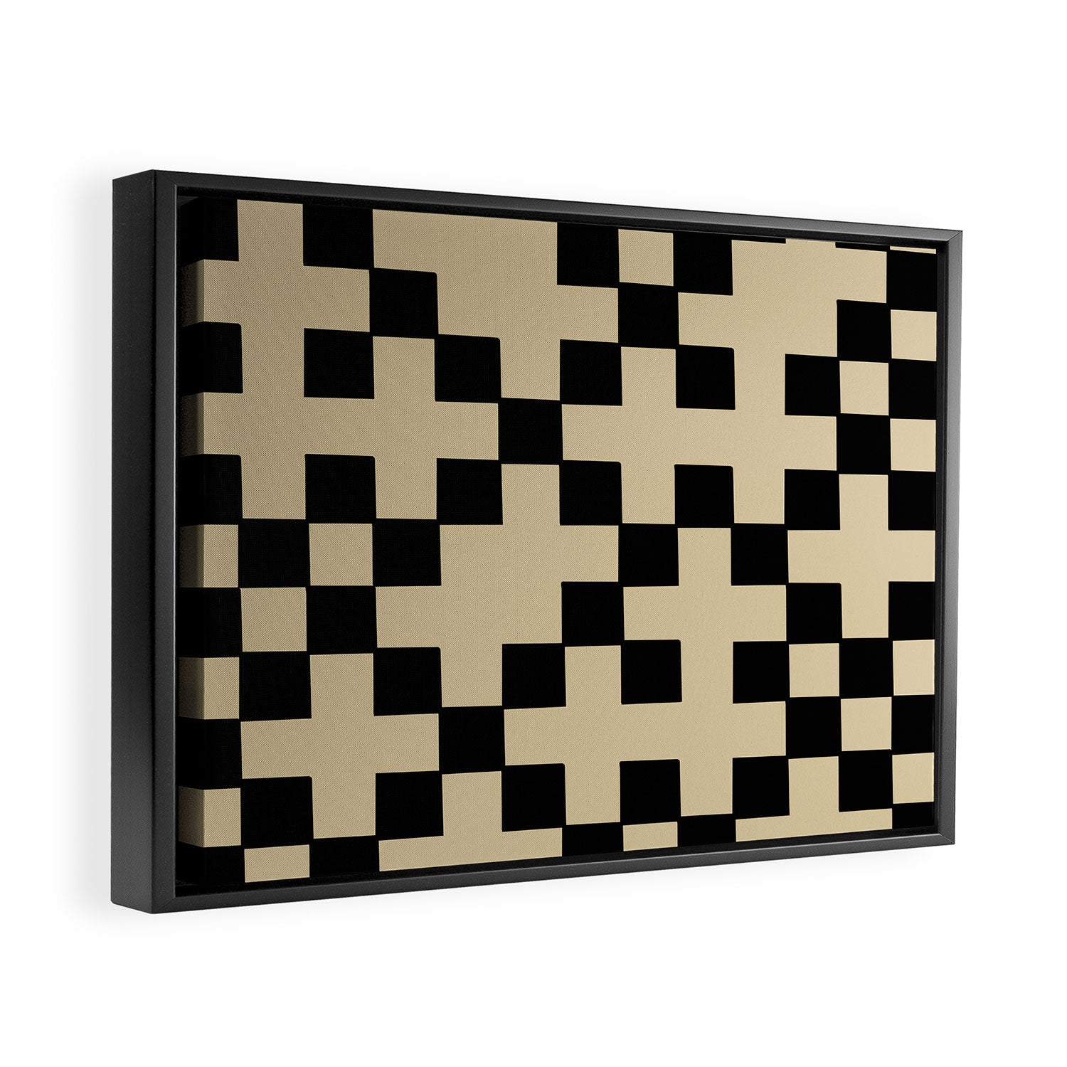 Swiss Cross Remix Framed Canvas Print Gallery Image 2