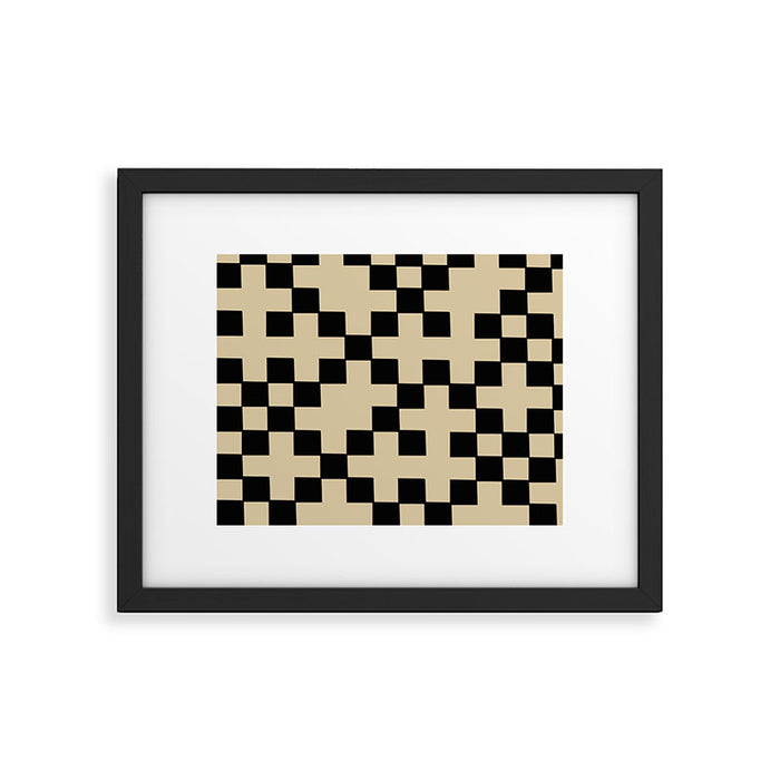 Swiss Cross Remix Framed Art Print Gallery Image 1