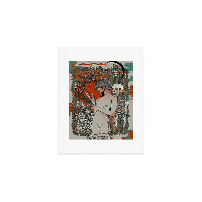 The Butterfly Art Print Gallery Image 1