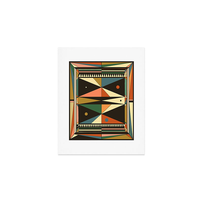 The Vintage Stripe Art Print Gallery Image 1