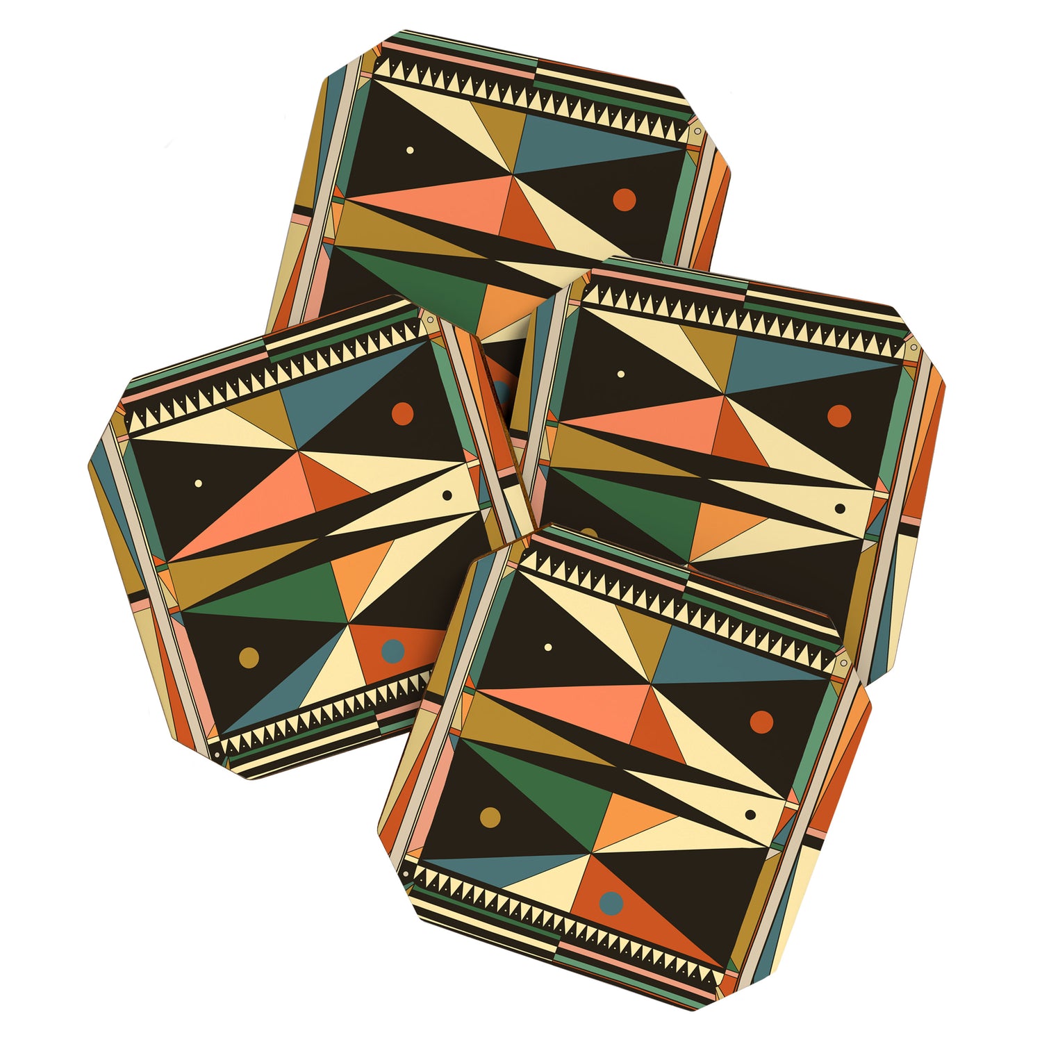 The Vintage Stripe Coaster Gallery Image 1