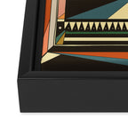 The Vintage Stripe Framed Canvas Print Gallery Image 3