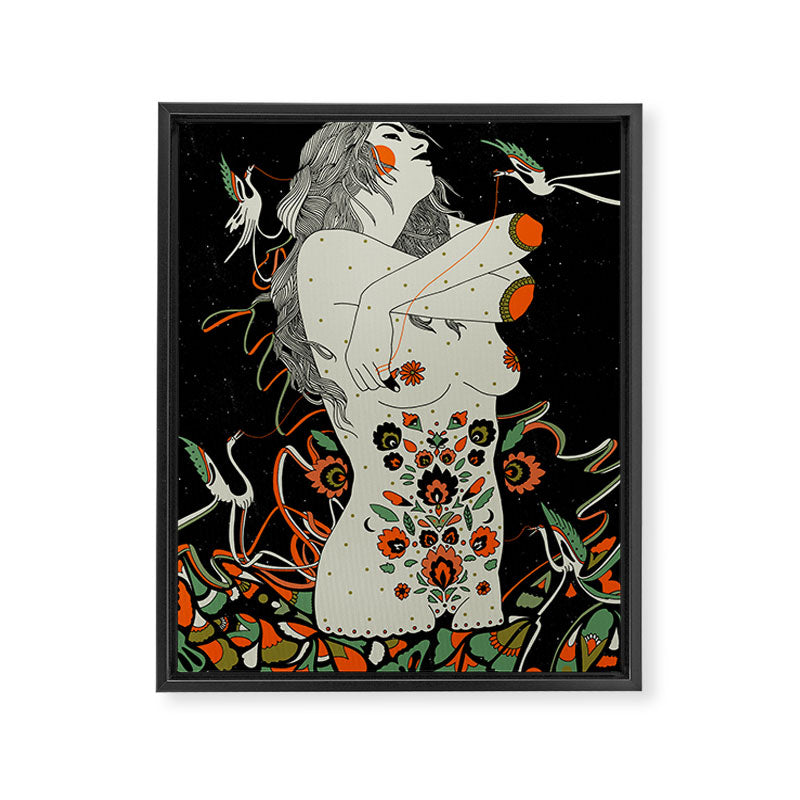 Unseen Splendor Framed Canvas Print Gallery Image 6