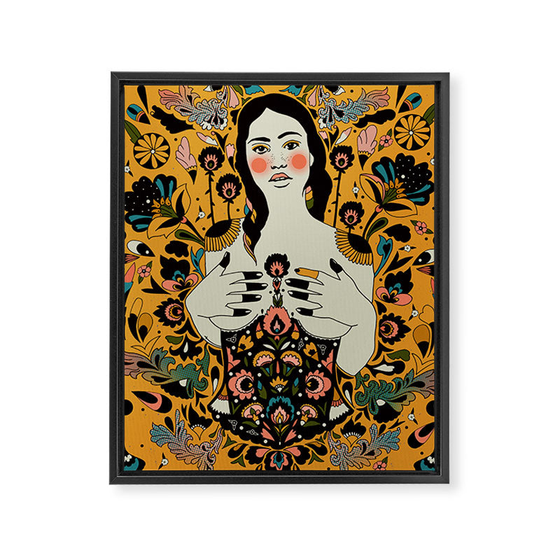 Violent Delights Framed Canvas Print Gallery Image 6