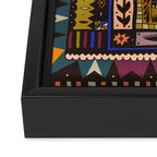 Wolf and The Rabbit Framed Canvas Print Gallery Image 3