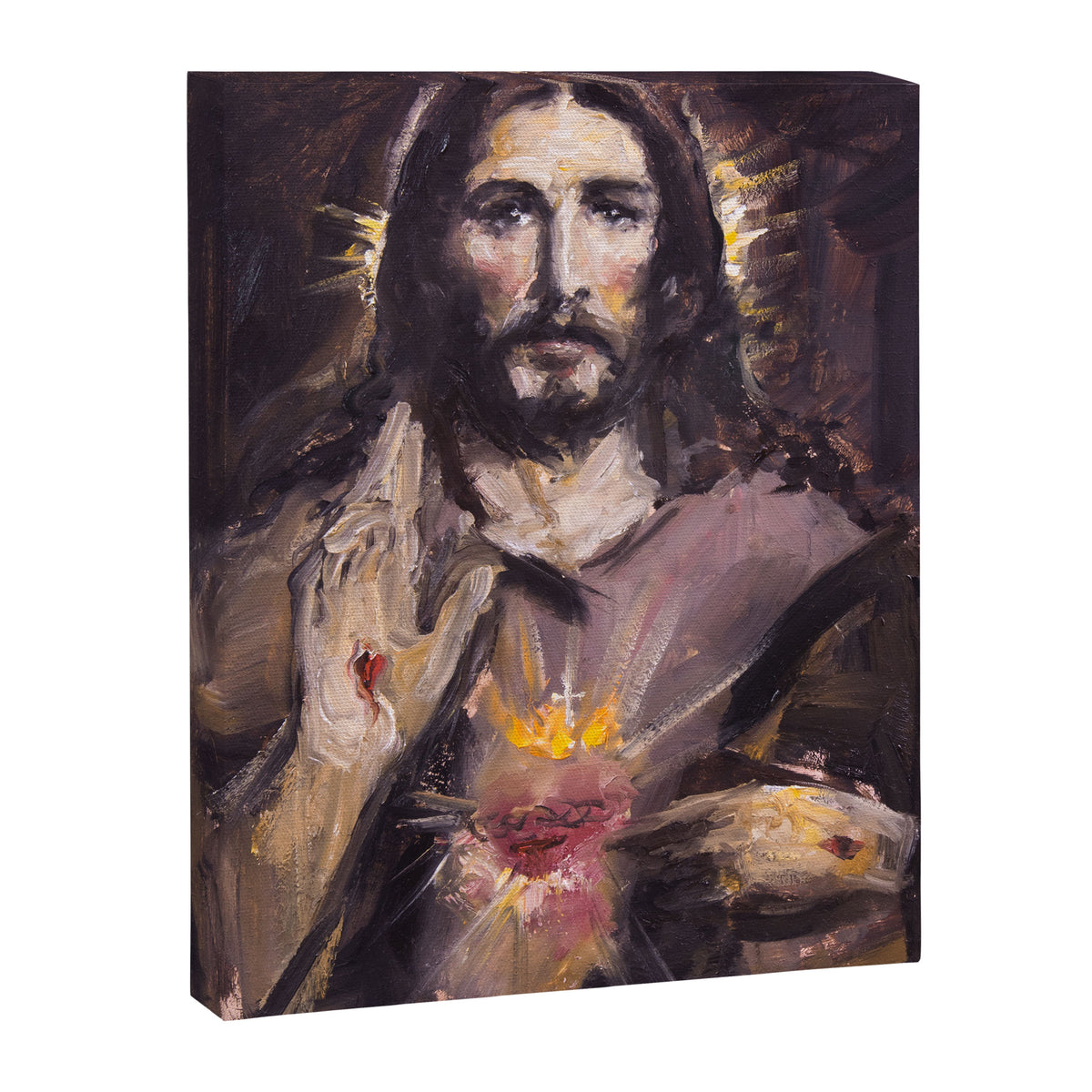Cor Jesu Sacratissimum II Canvas Print Gallery Image 6
