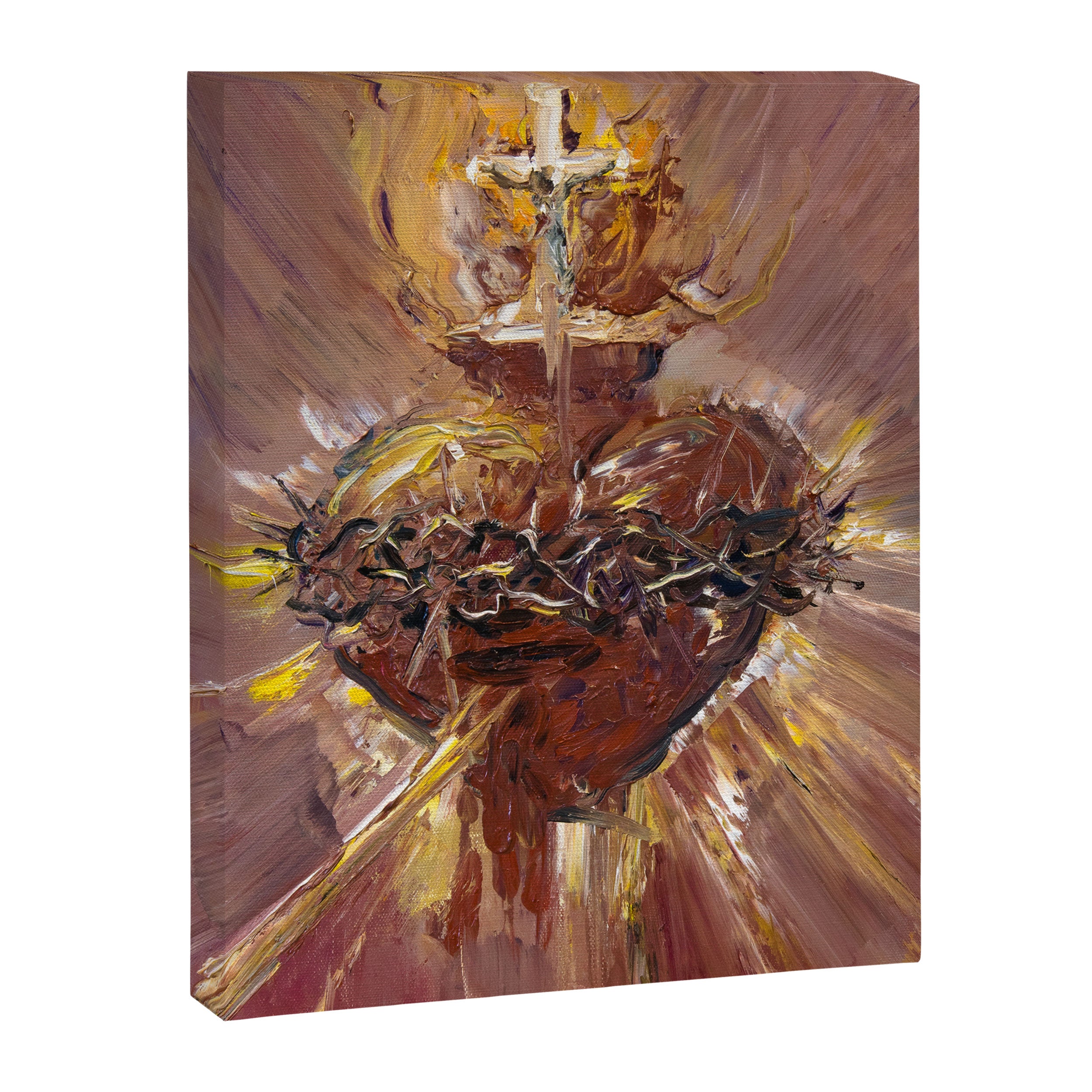 Cor Jesu Sacratissimum XI Canvas Print Gallery Image 6